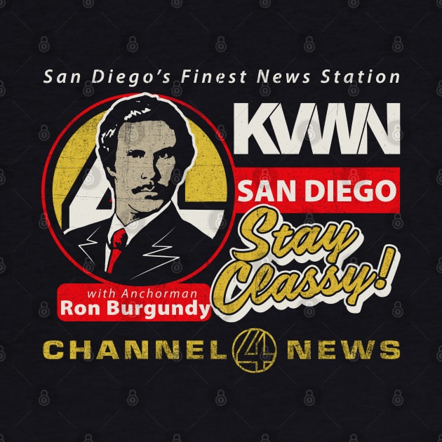 Channel 4 KVWN San Diego by Alema Art